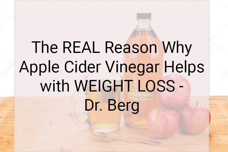 The REAL Reason Why Apple Cider Vinegar Helps with WEIGHT LOSS Dr